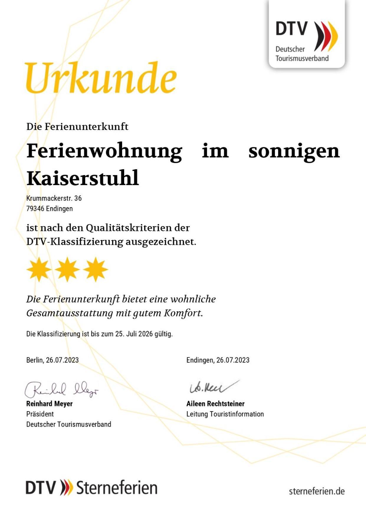 Ferienwohnung Im Sonnigen Kaiserstuhl Endingen am Kaiserstuhl Eksteriør billede